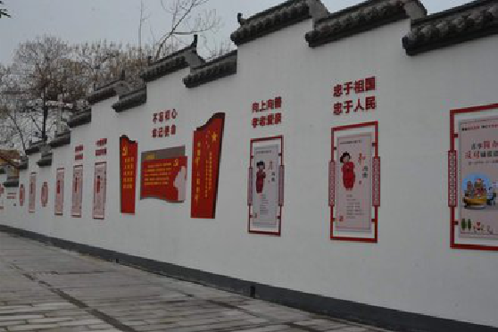 利川墙体彩绘-乡村文化墙