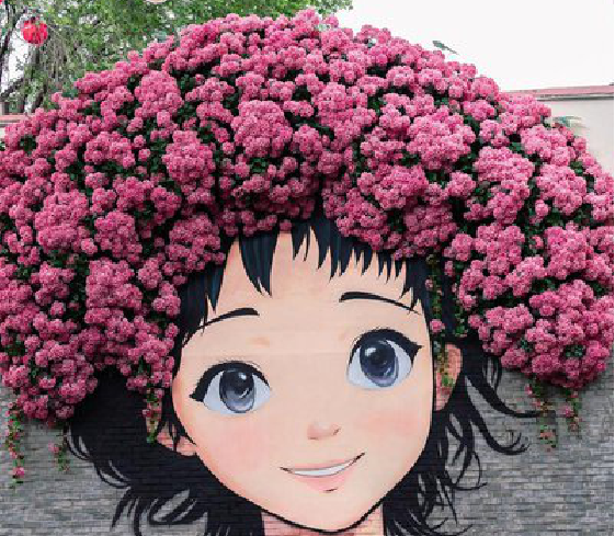 利川墙体彩绘-网红墙打卡