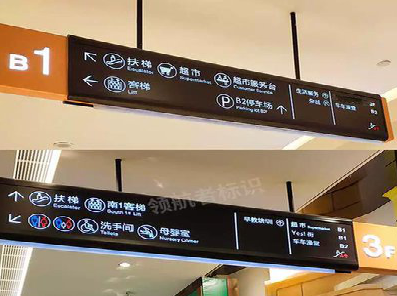 利川如何通过商场标识牌引导客流分布？