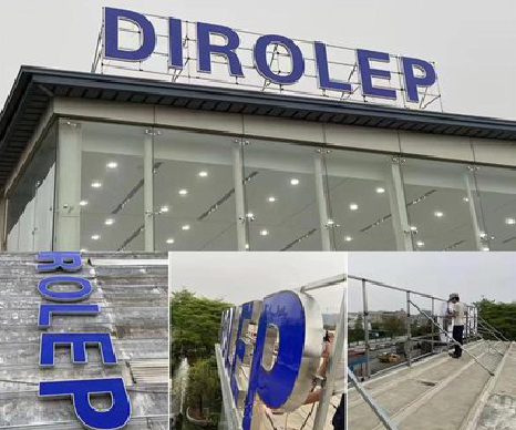 利川楼顶发光字安装的注意事项。